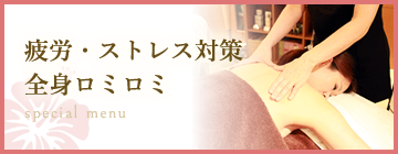 疲労・ストレス対策全身ロミロミ